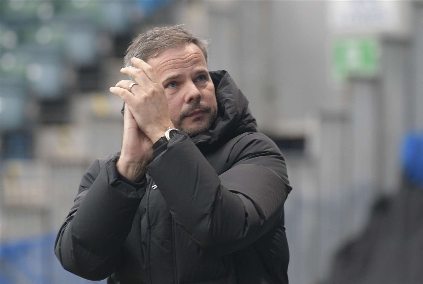 Head coach Stephen Clemence set to face his former Spurs team-mate at Colchester Picture: Barry Goodwin