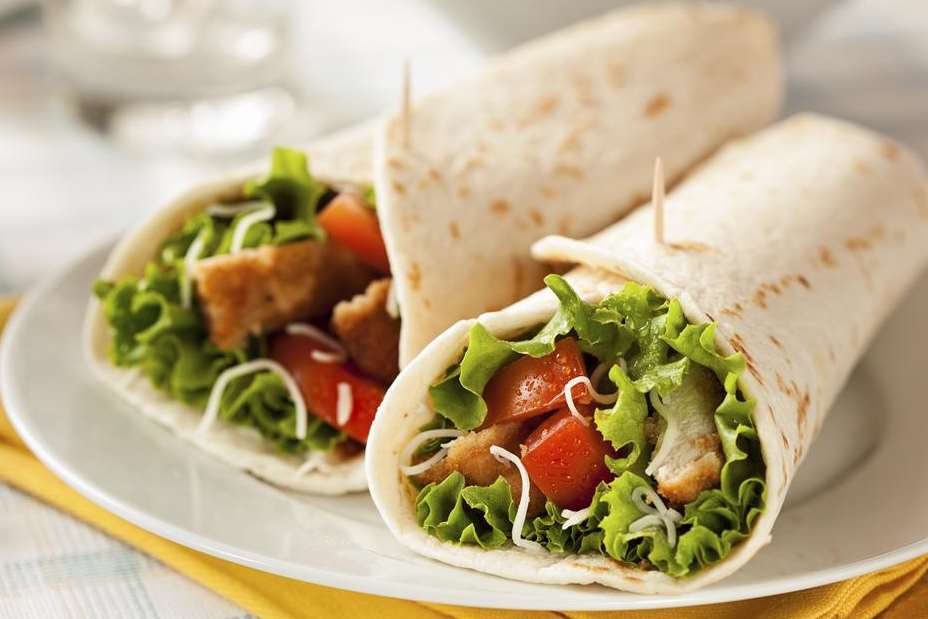 Chicken wraps