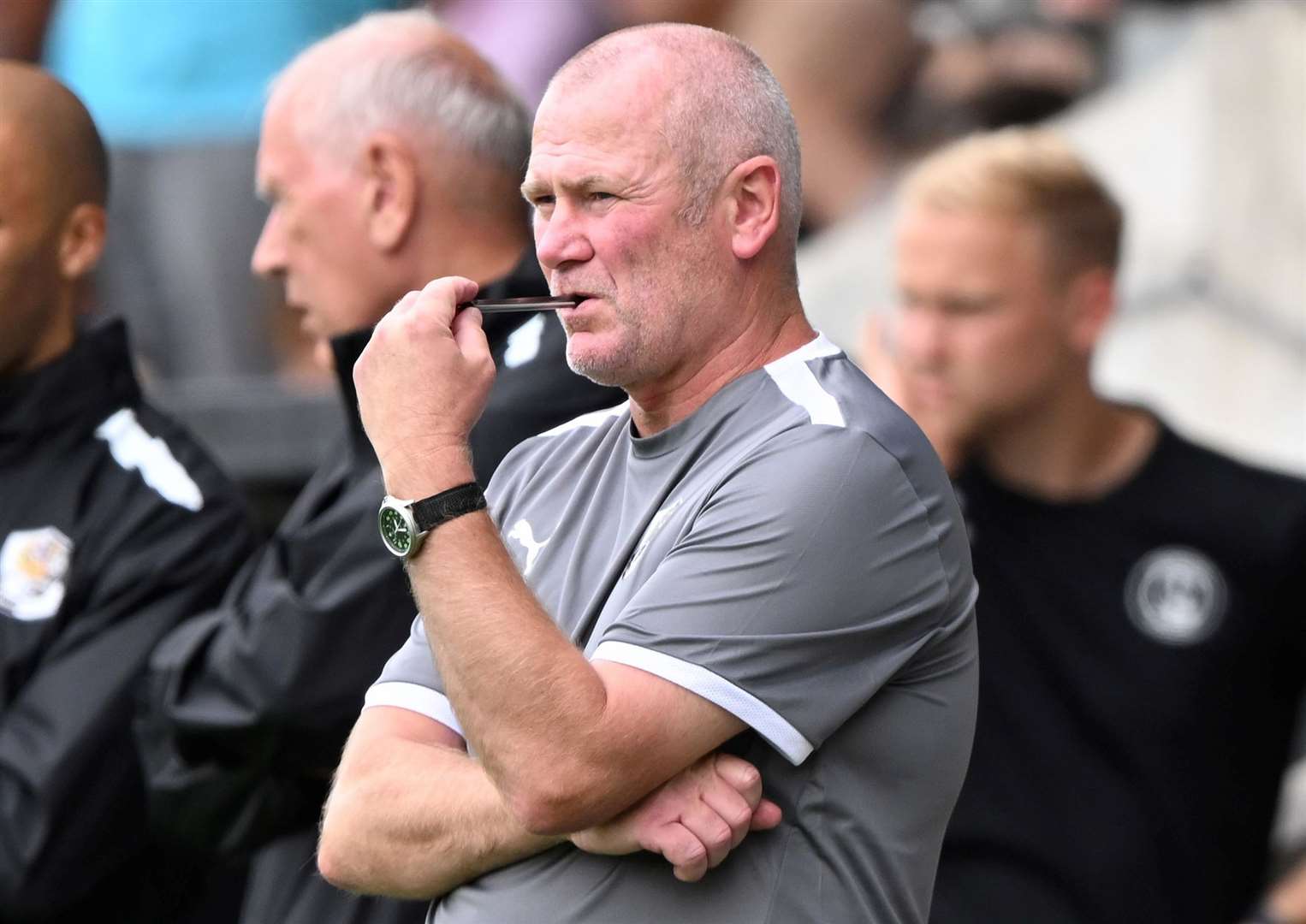 Dartford manager Alan Dowson. Picture: Keith Gillard