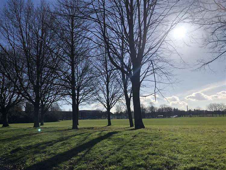 It happened at around 4pm in the Great Lines Heritage Park, Gillingham. Picture: Google