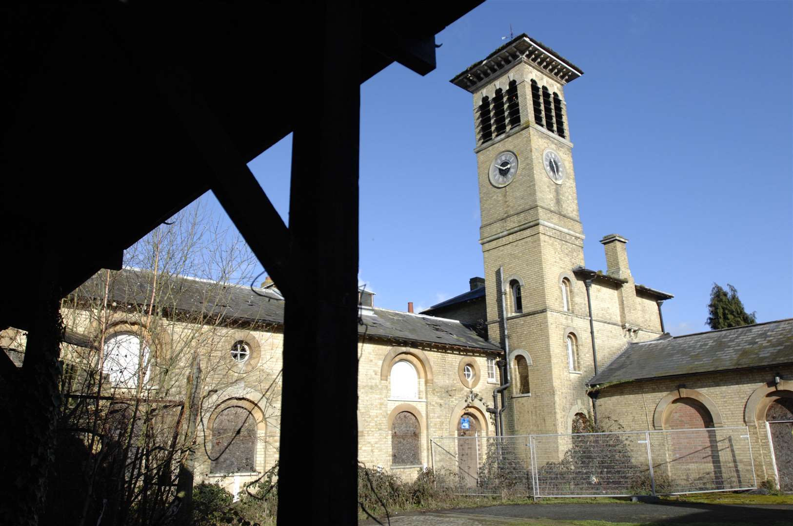 The clock tower at Leybourne Grange. Picture: Grant Falvey