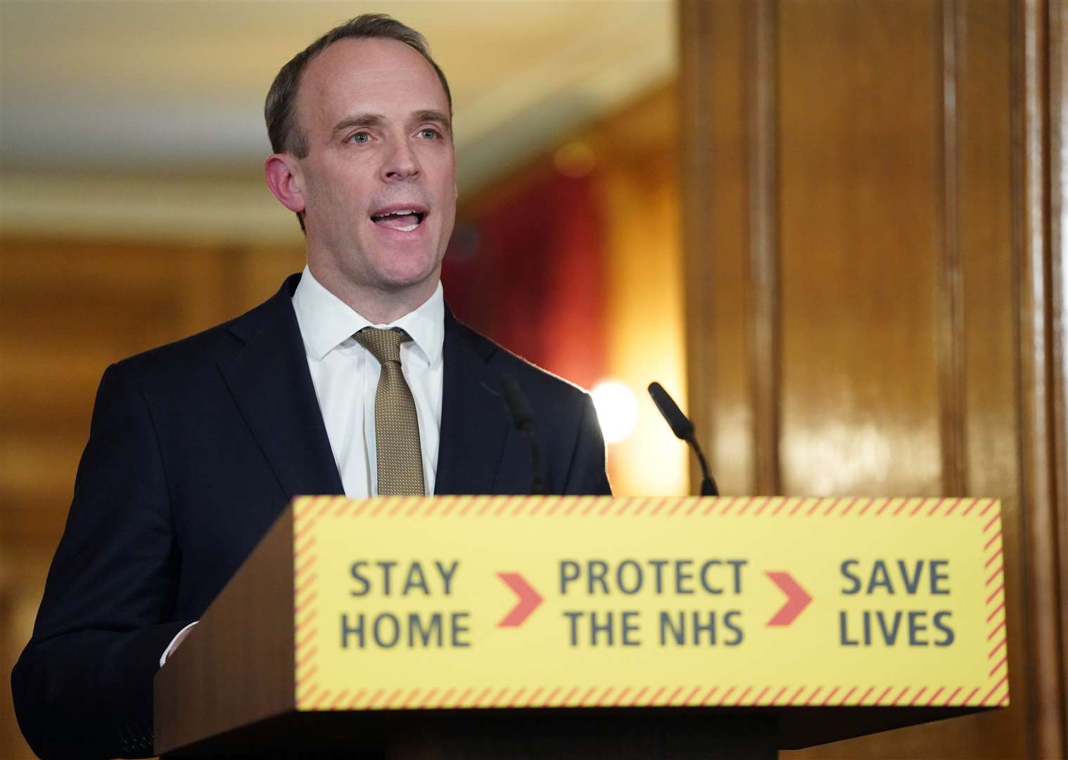 Foreign Secretary Dominic Raab (Pippa Fowles/Downing Street)