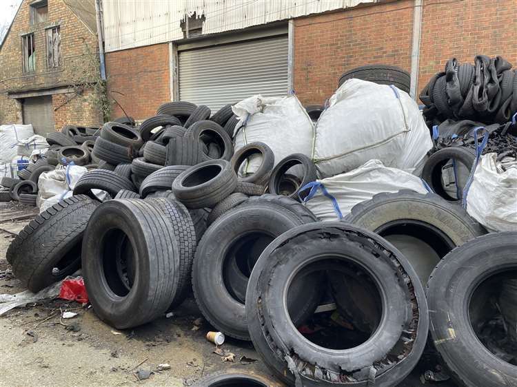 Enforcement action has been taken to get the tyres removed