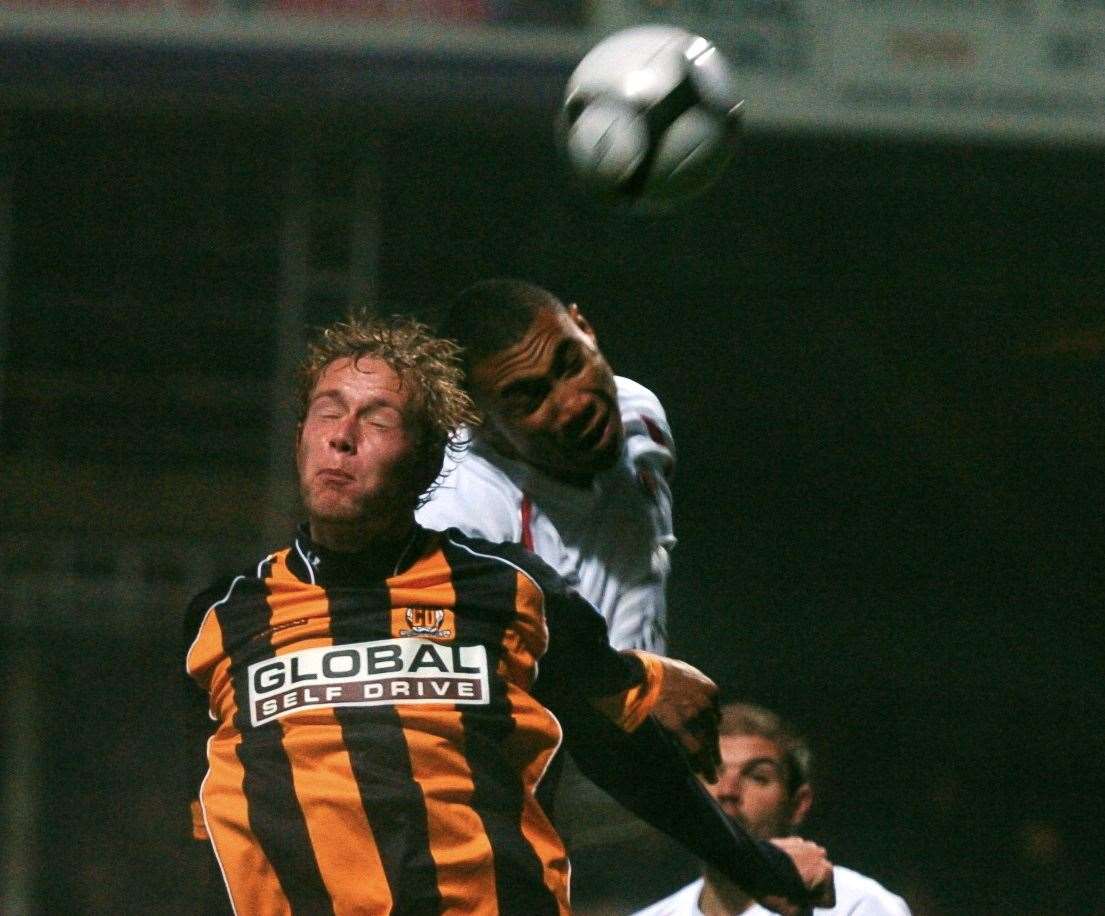 Scott Rendell in action for Cambridge United Picture: Alex Weatherill