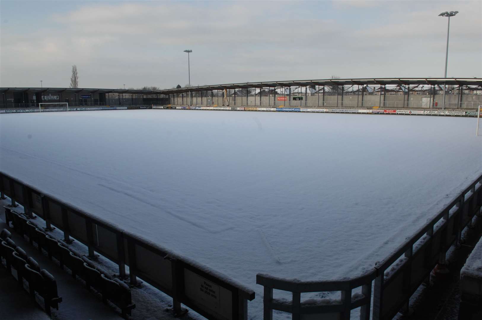 A white winter meant a busy run-in but the Darts sealed the title early Picture: Nick Johnson