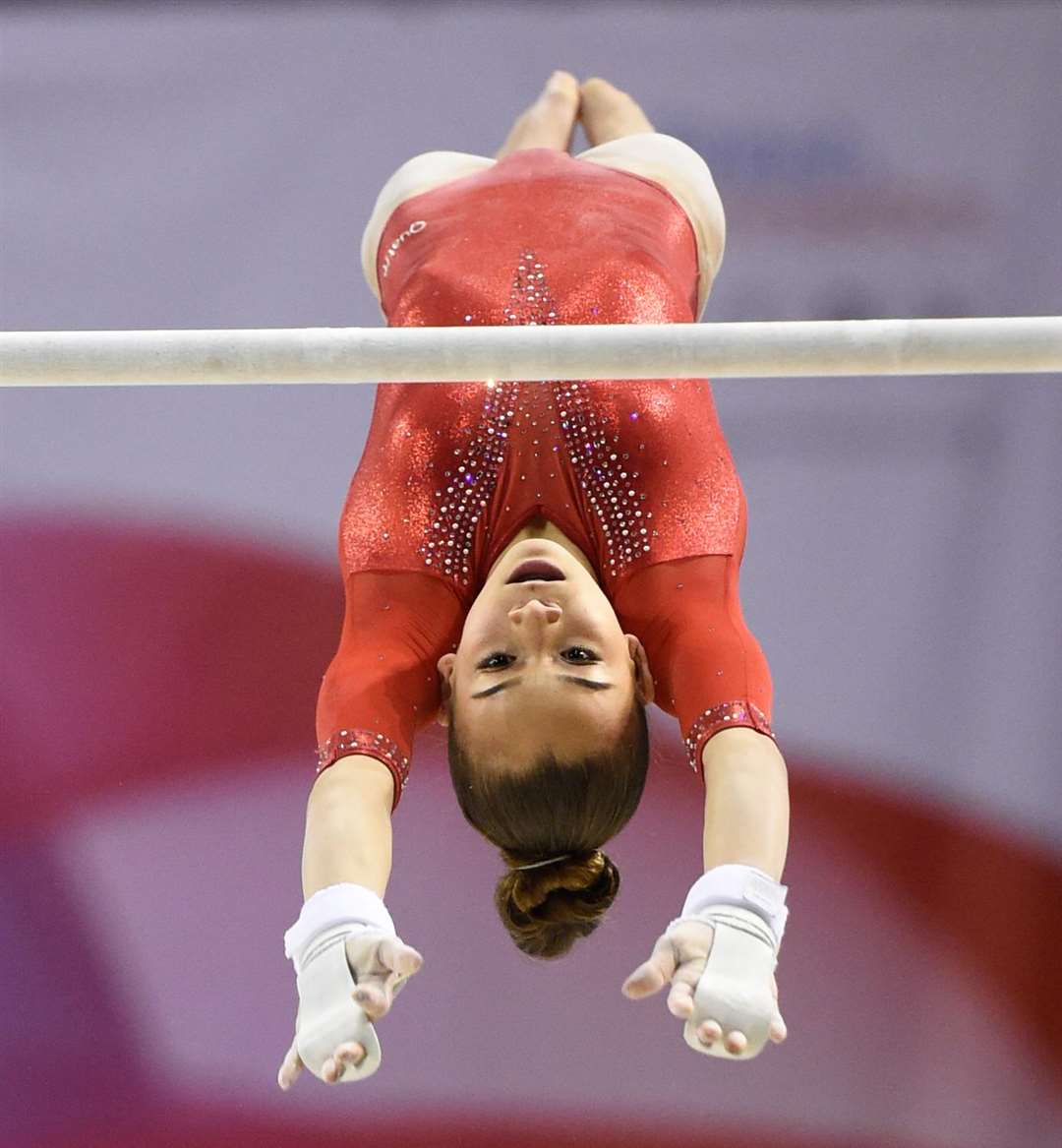 Gymnast Georgia-Mae Fenton from Gravesend