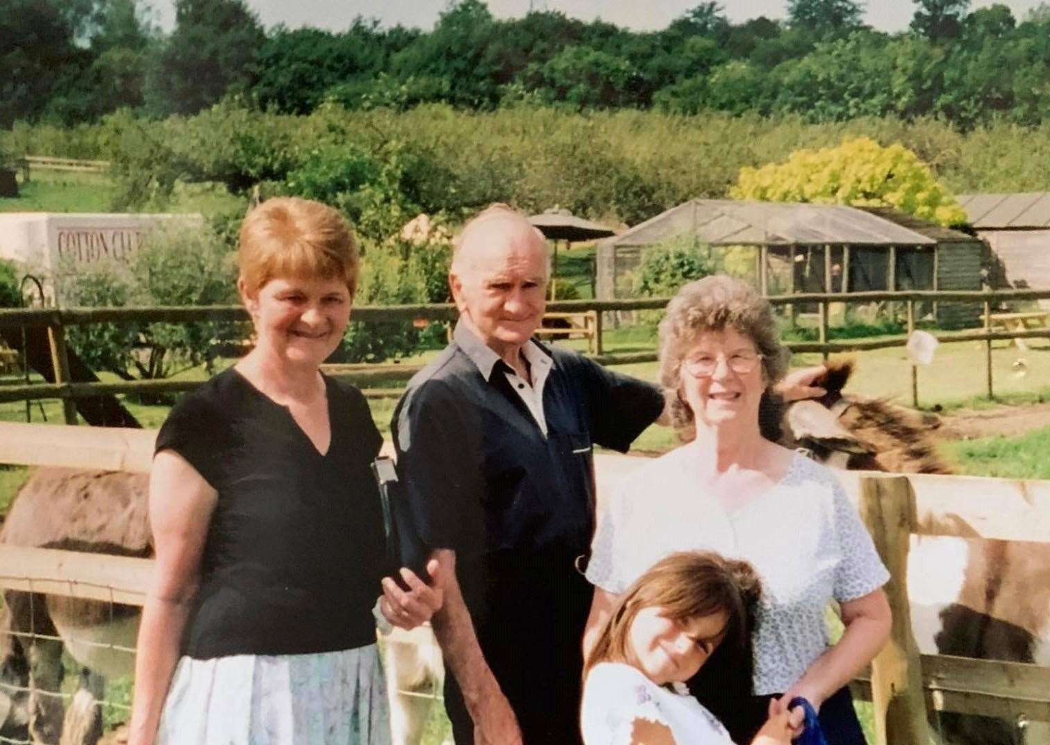 Desmond, Avril, Pat and Abbi