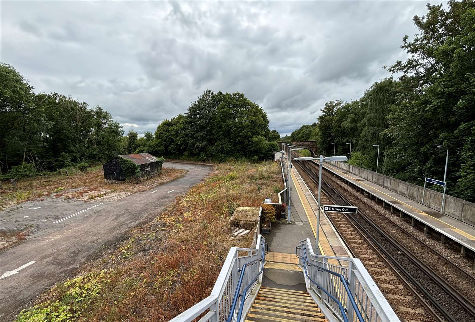 Plans have been lodged for a former coal yard bordering Pluckley railway station to be turned into a caravan site for a Gypsy family