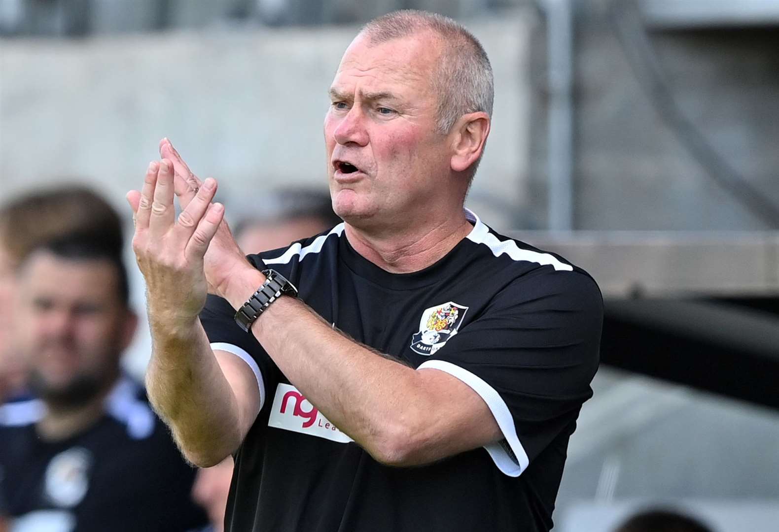 Dartford manager Alan Dowson. Picture : Keith Gillard