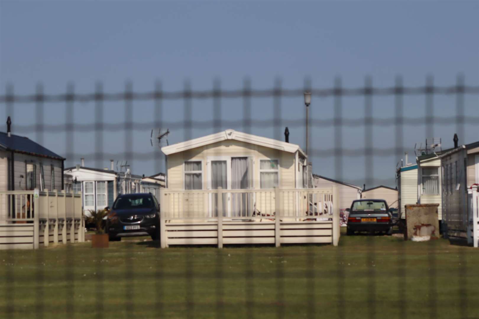 Cars on view at Sheerness Holiday Park