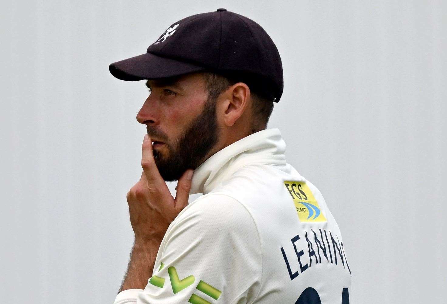 Jack Leaning - wants a response from Kent’s batting unit on day three. Picture: Keith Gillard