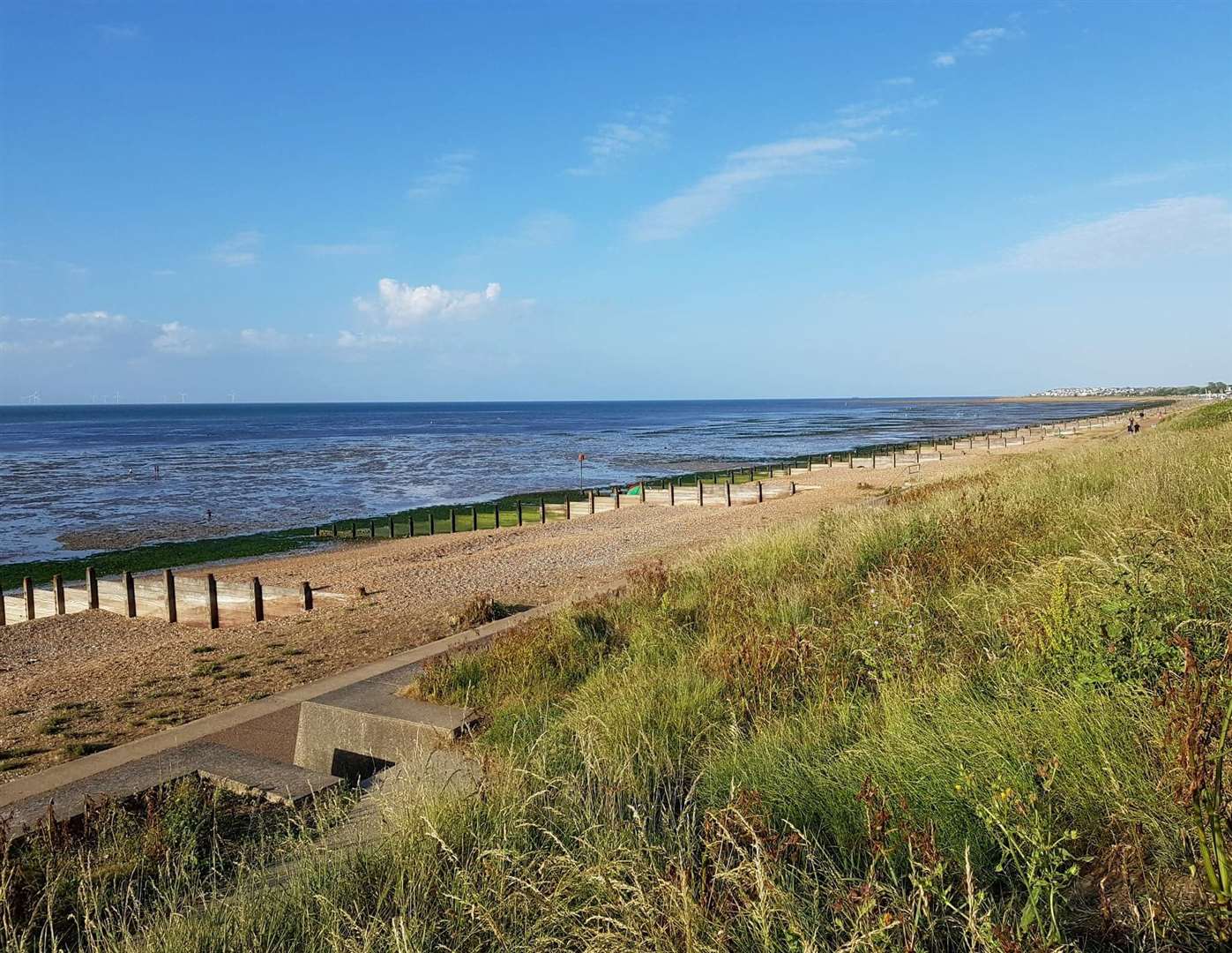 The bathing quality was also impacted in Tankerton