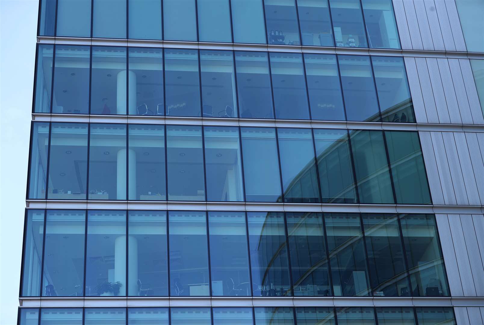 An empty office building near London Bridge (Yui Mok/PA)