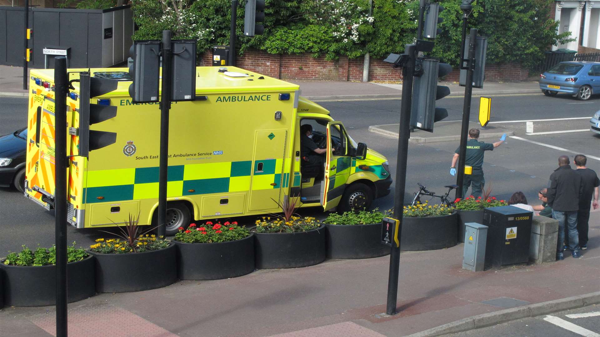 The incident happened in Somerset Road, Ashford