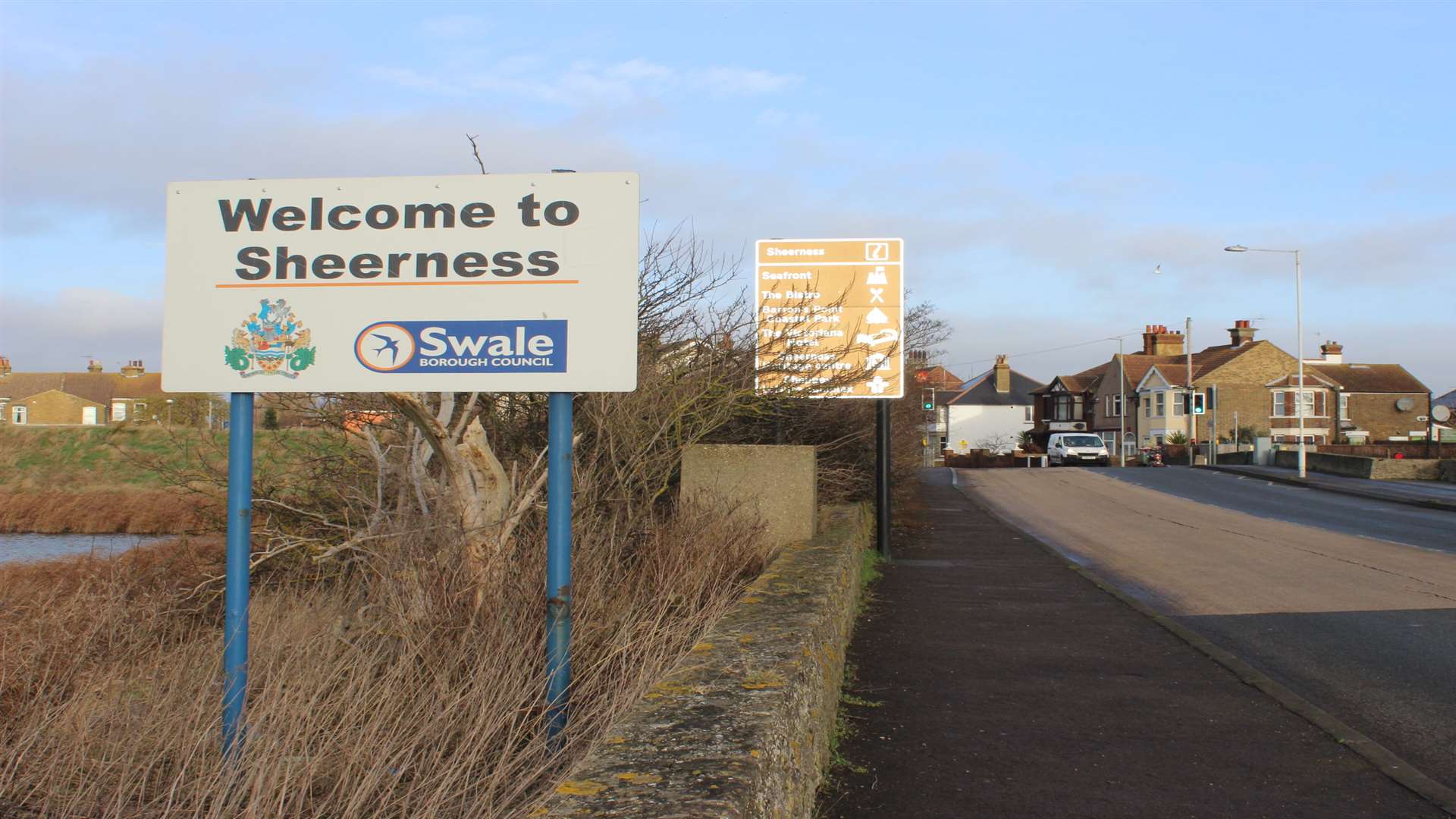 New entrance to Sheerness?