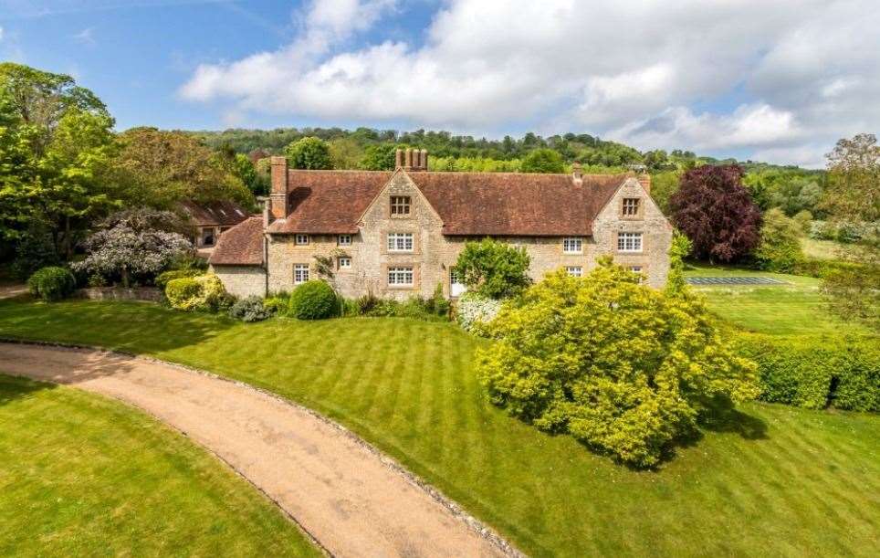 The dectached seven-bedroom home is a unique find near Sevenoaks. Picture: Hamptons