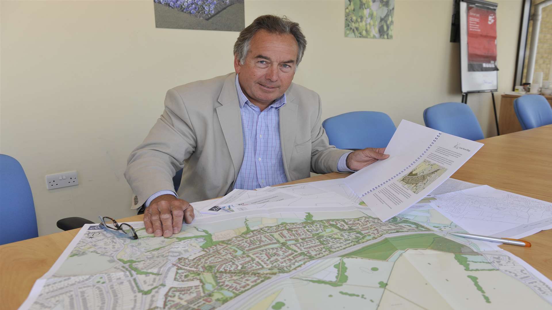 Chris Crook reveals plans for the site