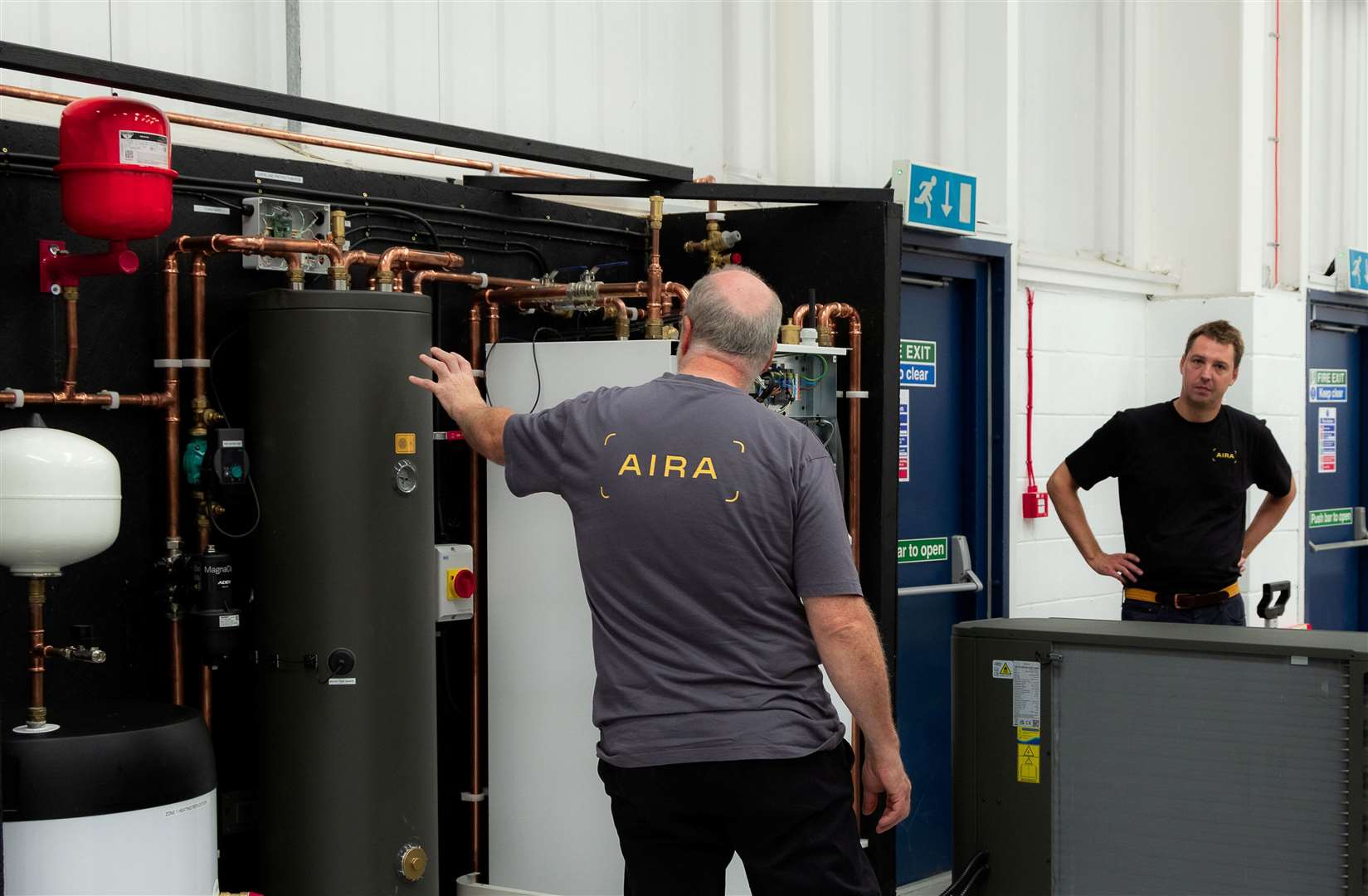 It will train thousands of people to instal heat pumps. Picture: Aira