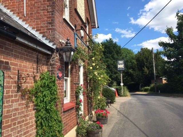 The Dove, on Plumpudding Lane in Dargate, is a traditional village pub with a determination to provide every customer with the best possible food and drink available