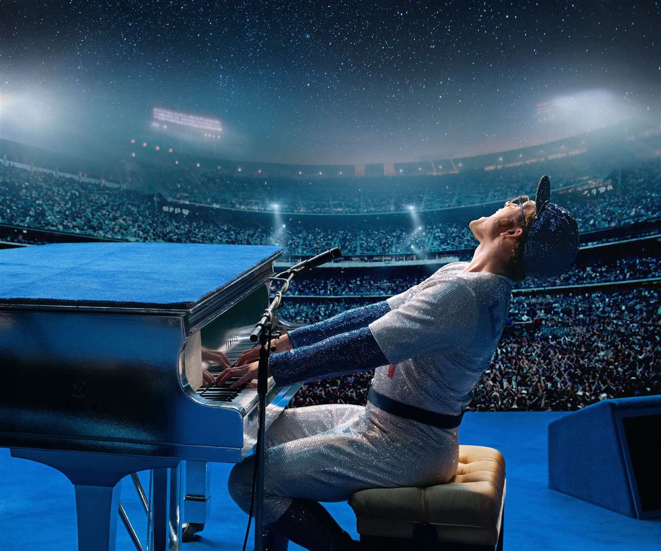 Taron Egerton stars as Elton John in Rocketman Picture: Paramount Pictures/David Appleby