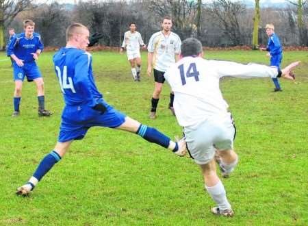 East Kent Gills in action against Walletts Court in the Kent Junior Cup