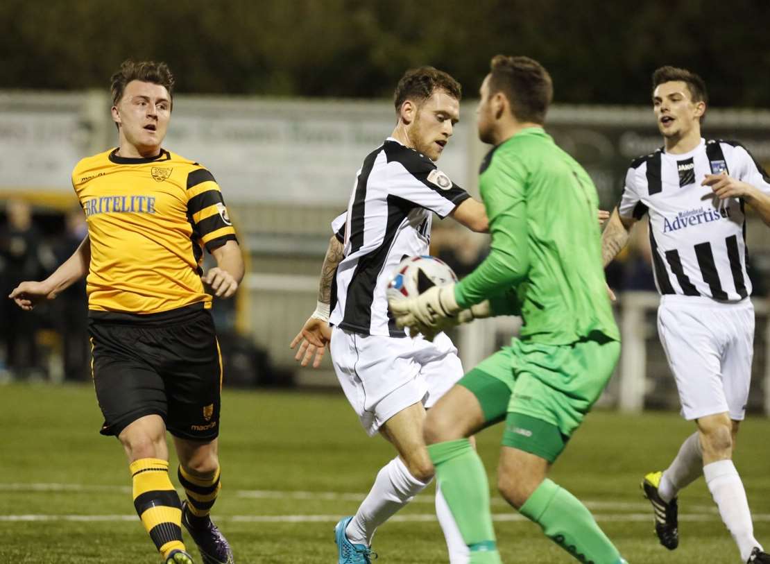 Maidstone United forward Alex Flisher Picture: Matthew Walker