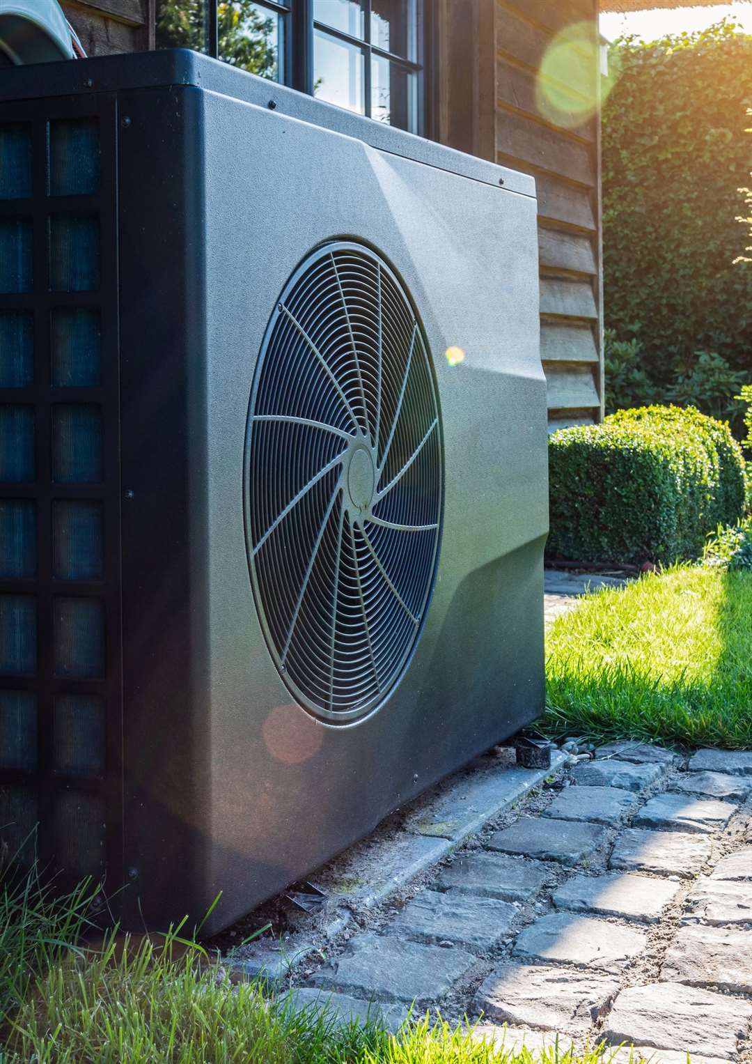 A heat pump installation