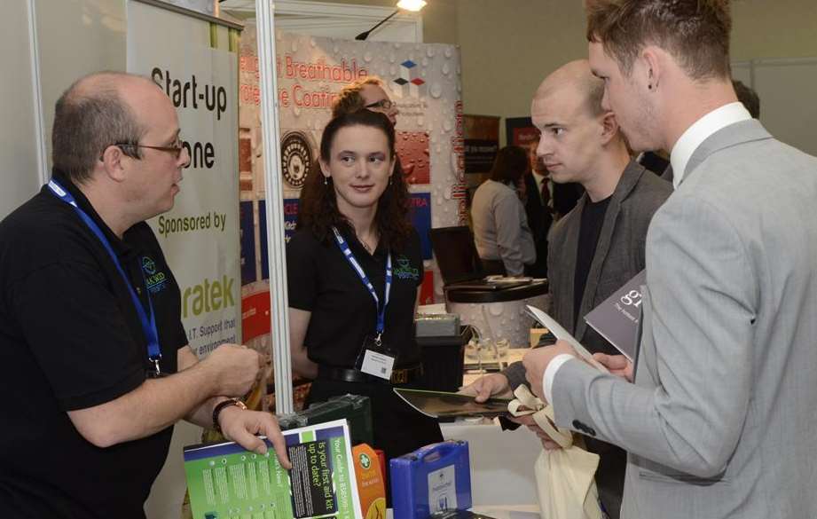 Delegates at the expo held in Ashford