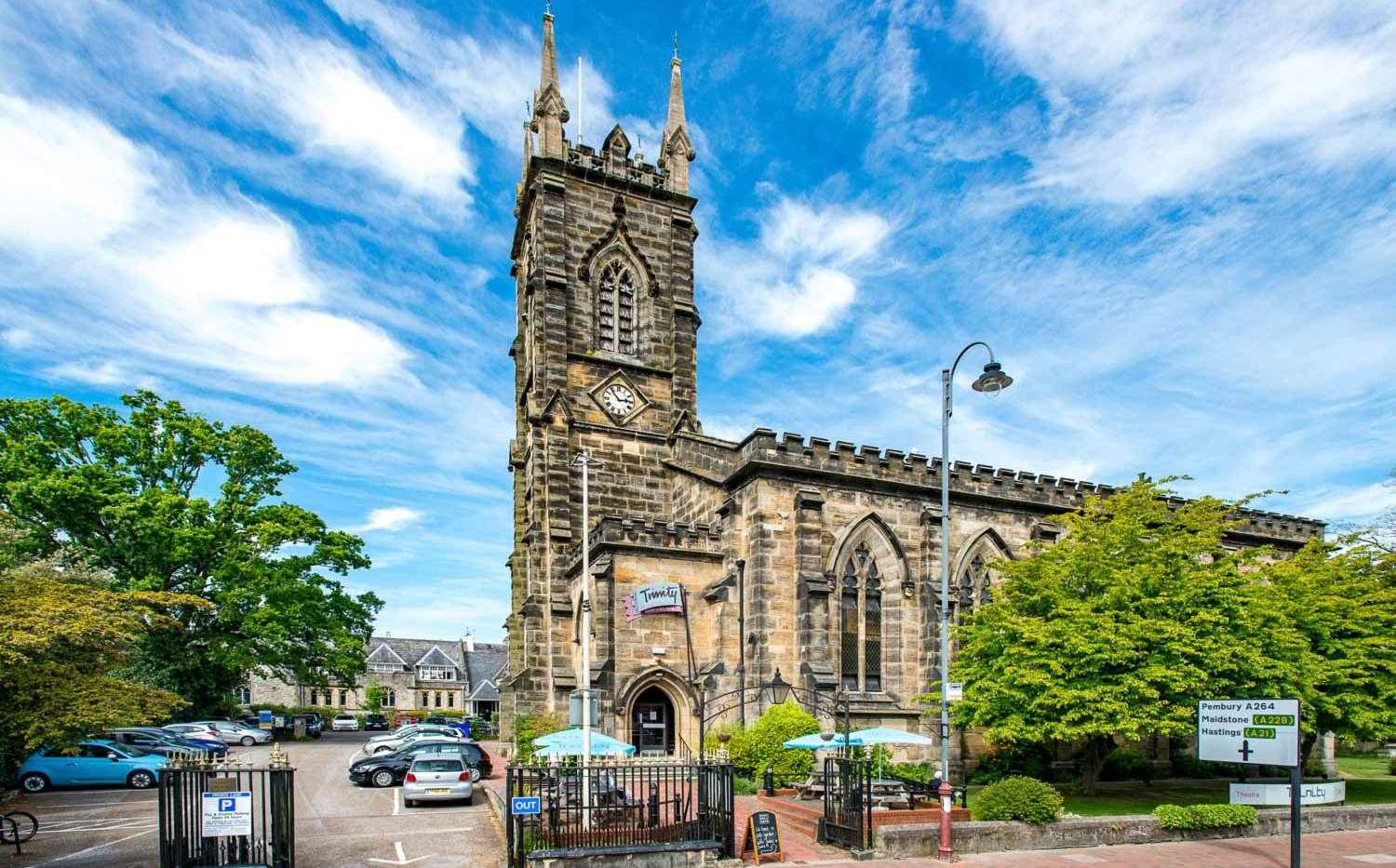 The Trinity Theatre was once the Holy Trinity Church, which can be seen by the building’s exterior. Picture: Trinity Theatre