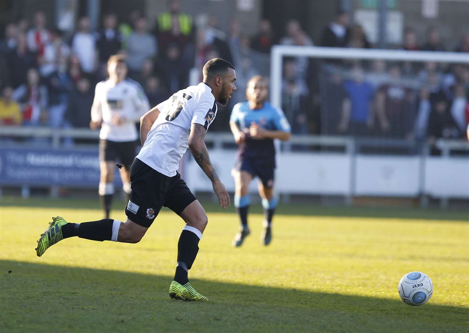 Dartford striker Phil Roberts Picture: Andy Jones