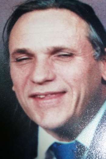 David Crane, who died in a head-on crash in Rolvenden Road, pictured 13 years ago