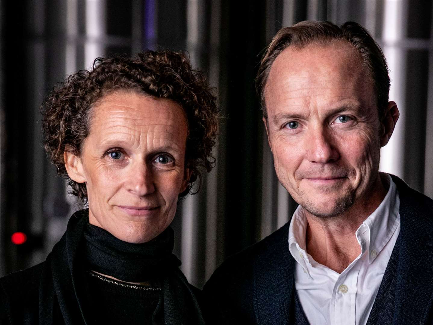 Ruth and Charles Simpson who run the Simpsons Wine Estate in Barham near Canterbury. Picture: Thomas Alexander Photography