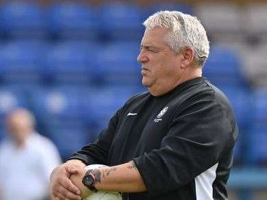 Chatham Town Women's manager Keith Boanas Picture: Keith Gillard