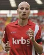 Charlton midfielder Jonjo Shelvey