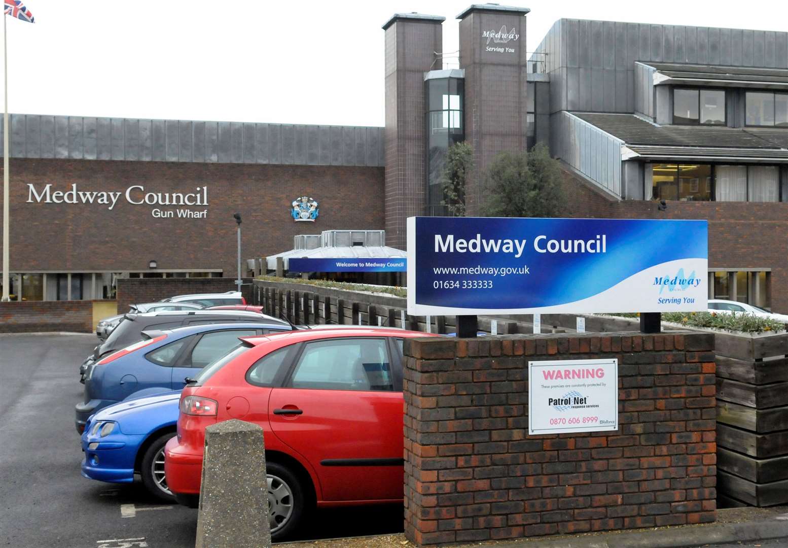 Medway Council offices at Gun Wharf, Dock Road, Chatham