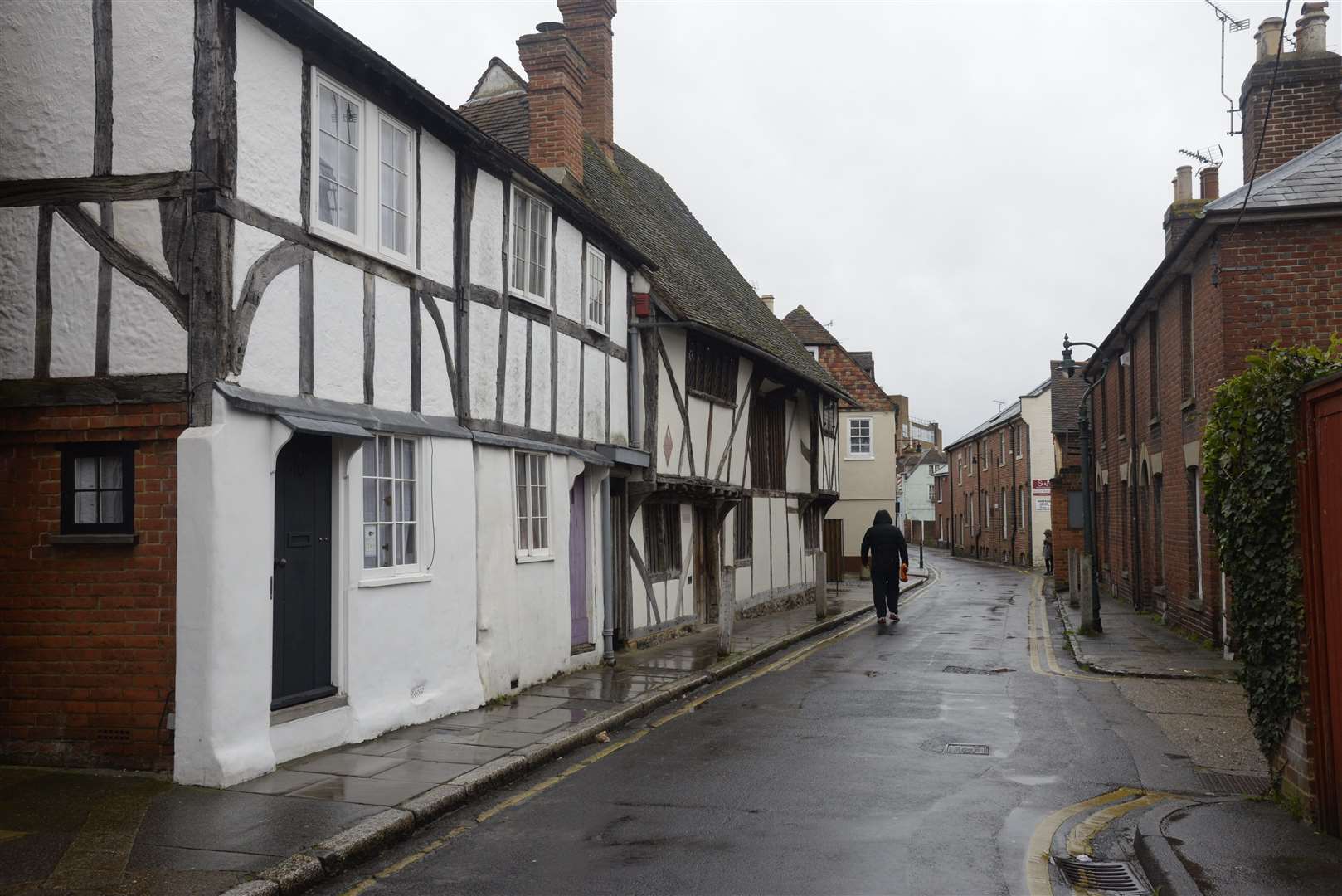 A laptop was stolen in a car park in Ivy Lane, Canterbury. Picture: Chris Davey