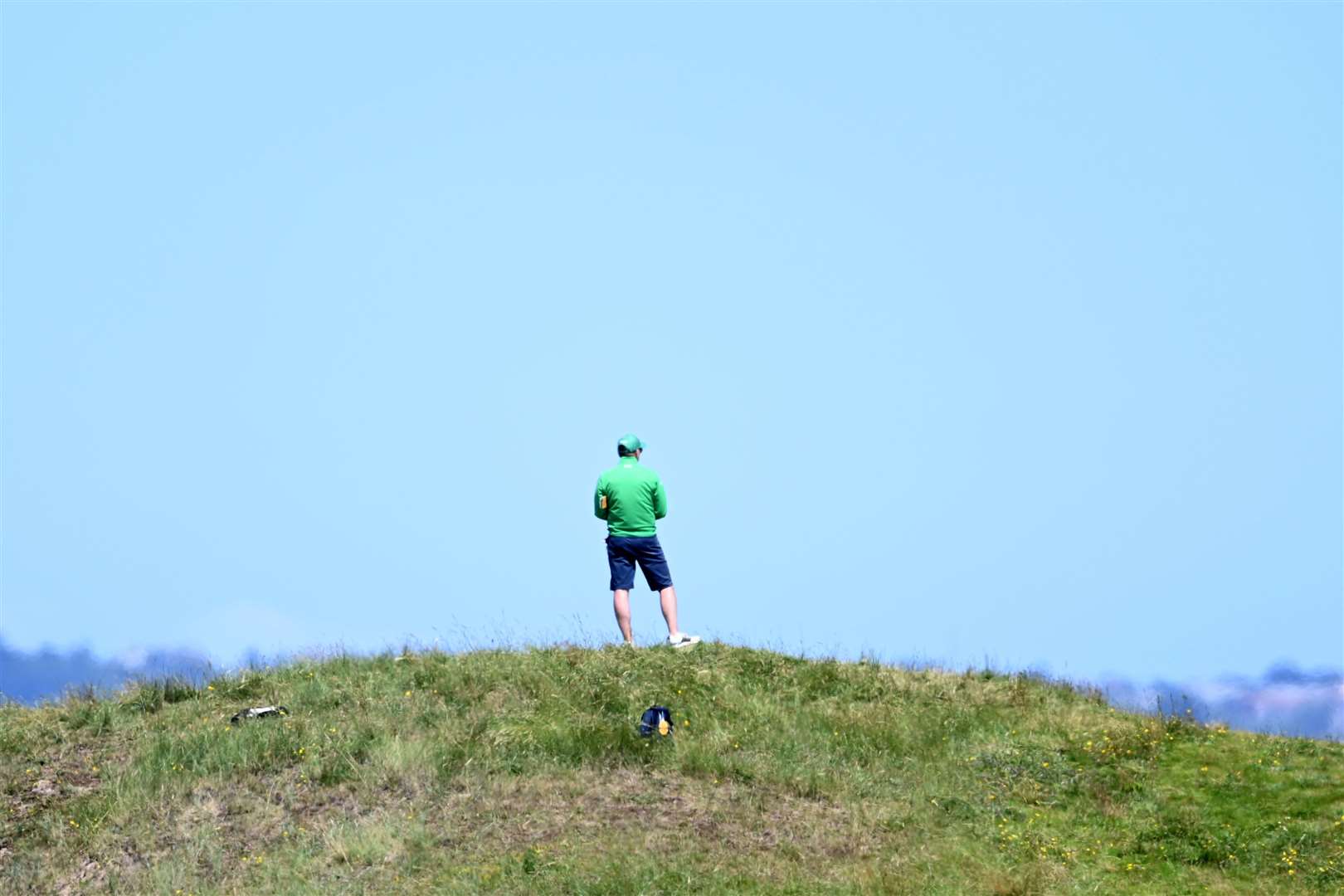 A lone spotter. Picture: Barry Goodwin (49307368)