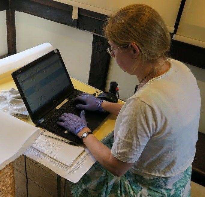 Staff have been auditing and cataloguing ready for the new gallery at Maidstone Museum