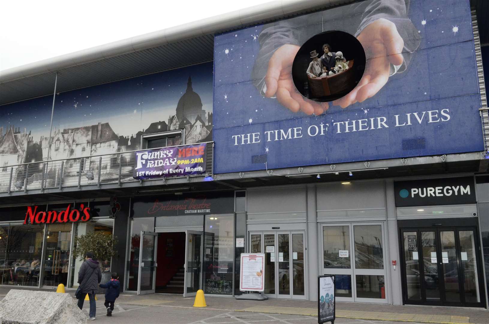 Dickens World at Chatham Maritime closed in 2016