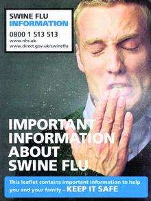 Government's swine flu poster