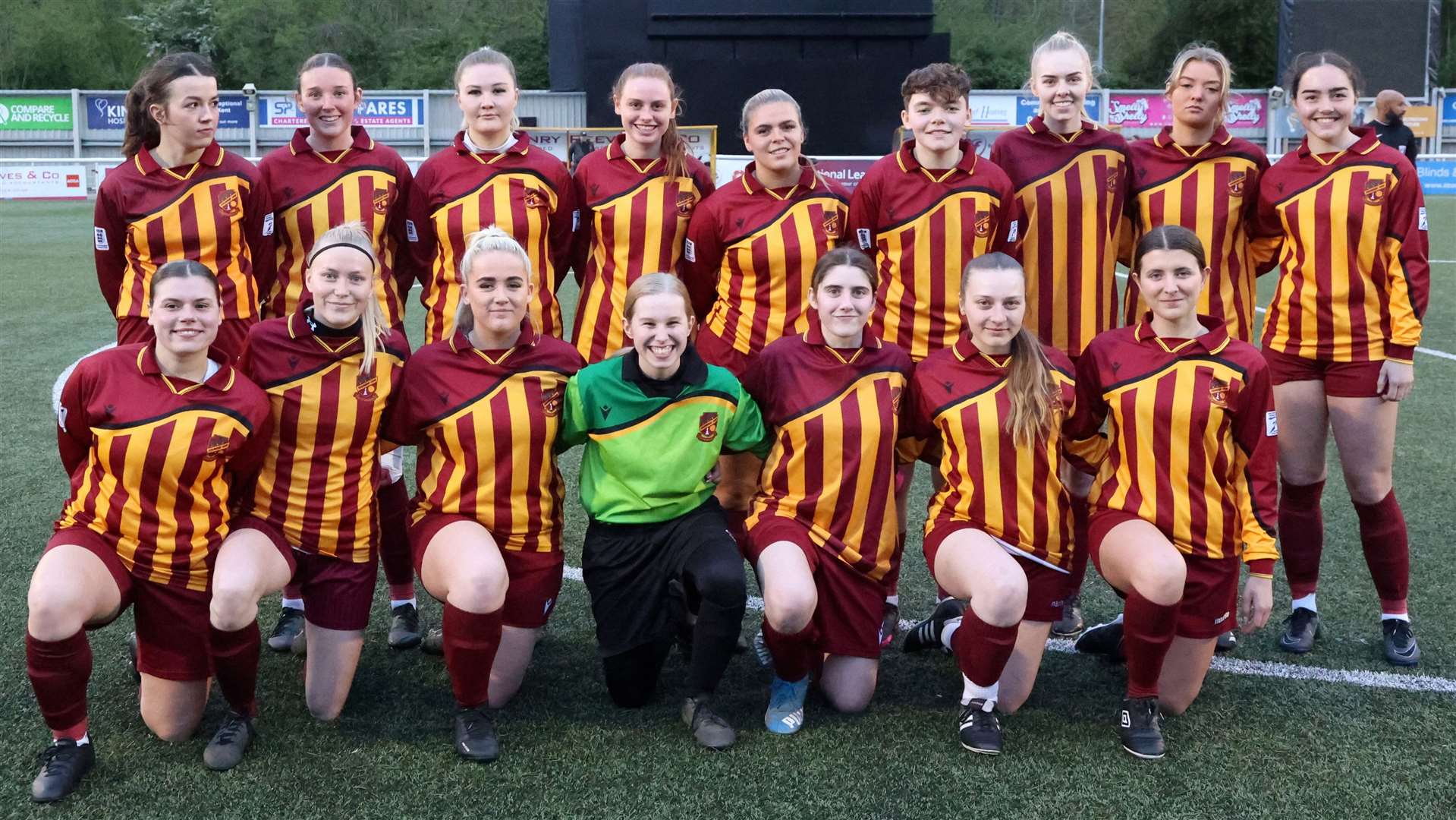 Petts Wood - defeated in the DFDS Kent FA Women's Plate Final on Thursday night. Picture: PSP Images