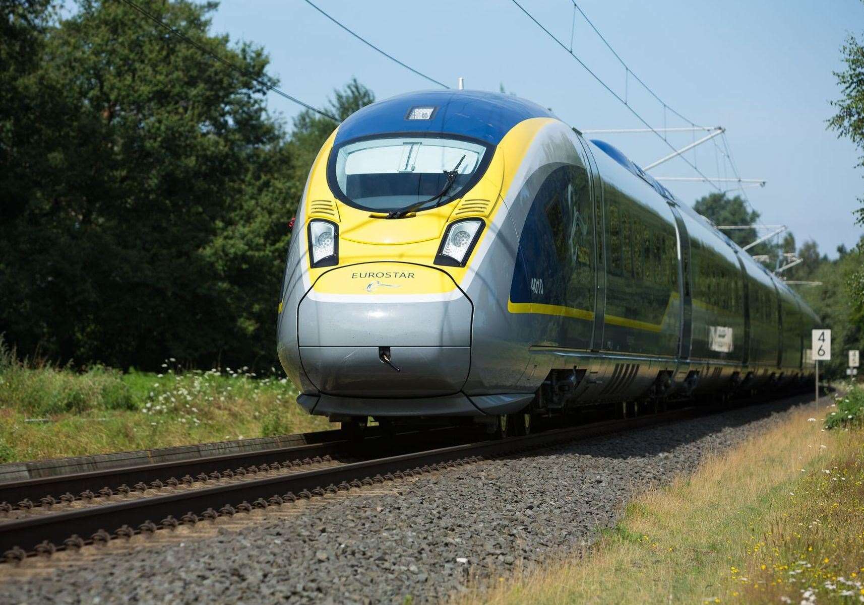 The county's Eurostar links will not return until 2022 at the earliest. Picture: Eurostar International Ltd