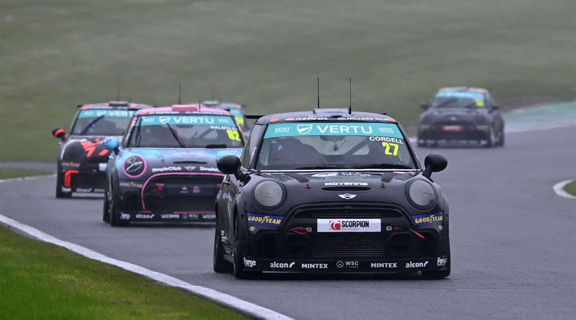 Marlo Cordell, from Sevenoaks, scored a third overall but suffered two retirements in the Mini Challenge. He finished 11th overall in the final standings. Picture: Simon Hildrew