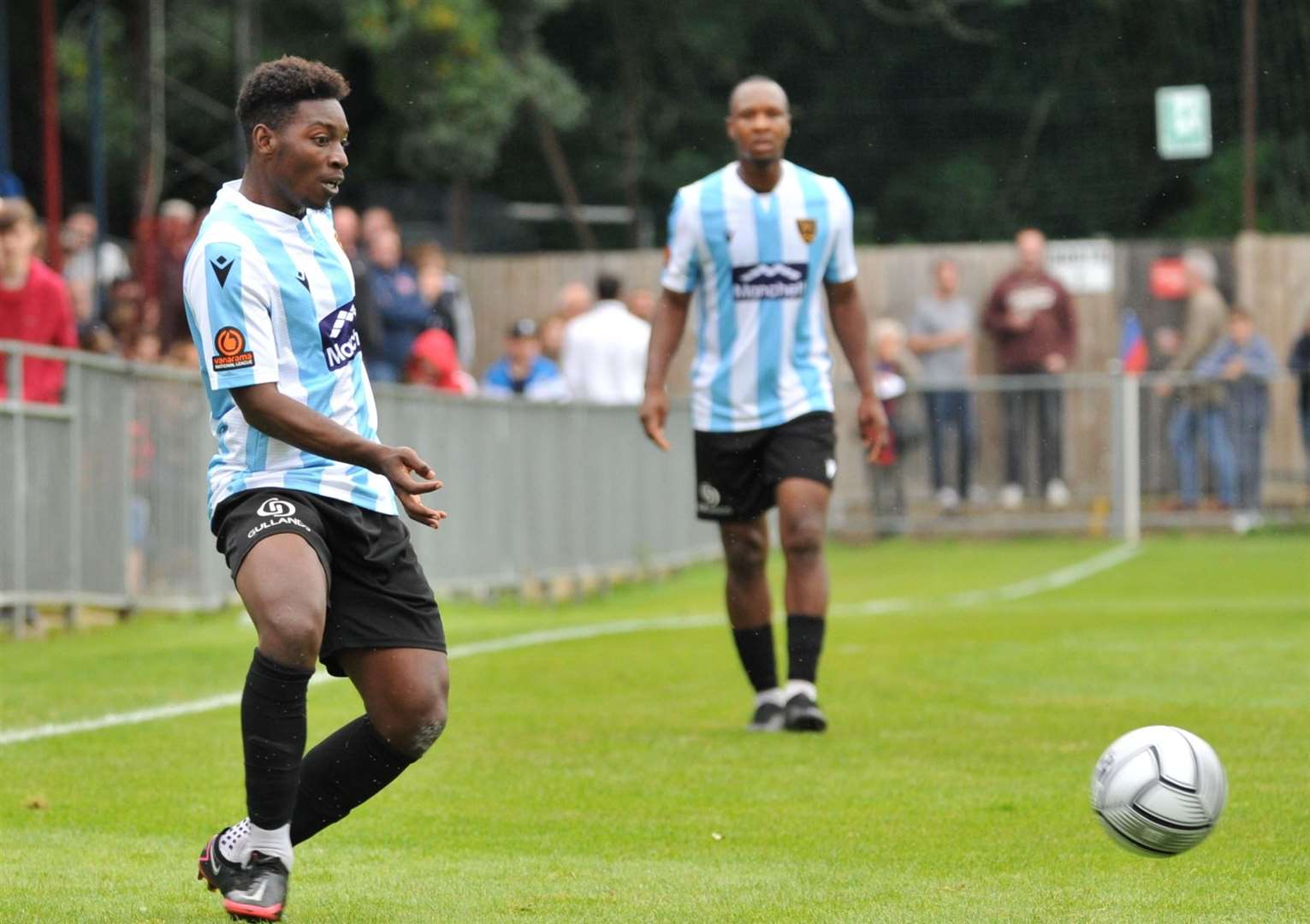 Jermaine McGlashan has left Maidstone for Leatherhead Picture: Steve Terrell