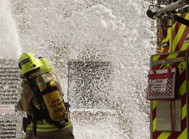 Crews treated a woman in her early 30s. Stock image