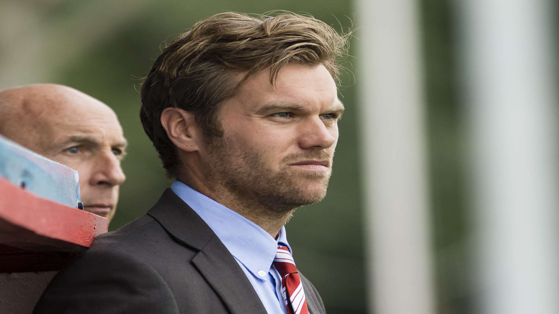 Ebbsfleet United manager Daryl McMahon Picture: Andy Payton