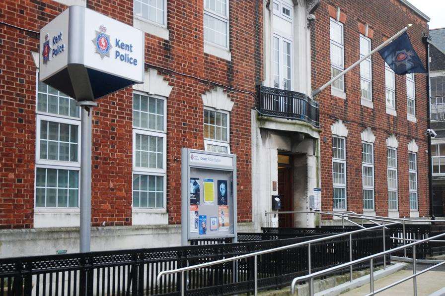 The police station in Ladywell, Dover.