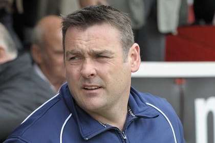 Ebbsfleet United manager Steve Brown Picture: Andy Payton