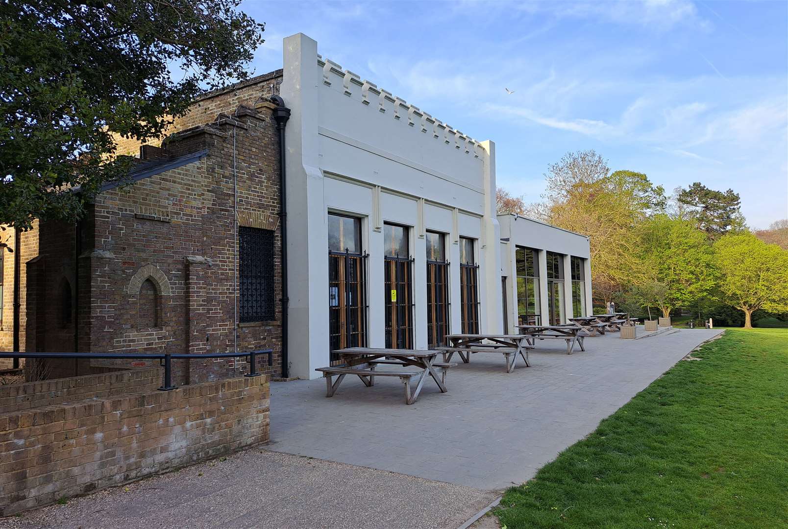 The Kearsney Abbey building, in Temple Ewell, was granted permission to hold weddings in the summer