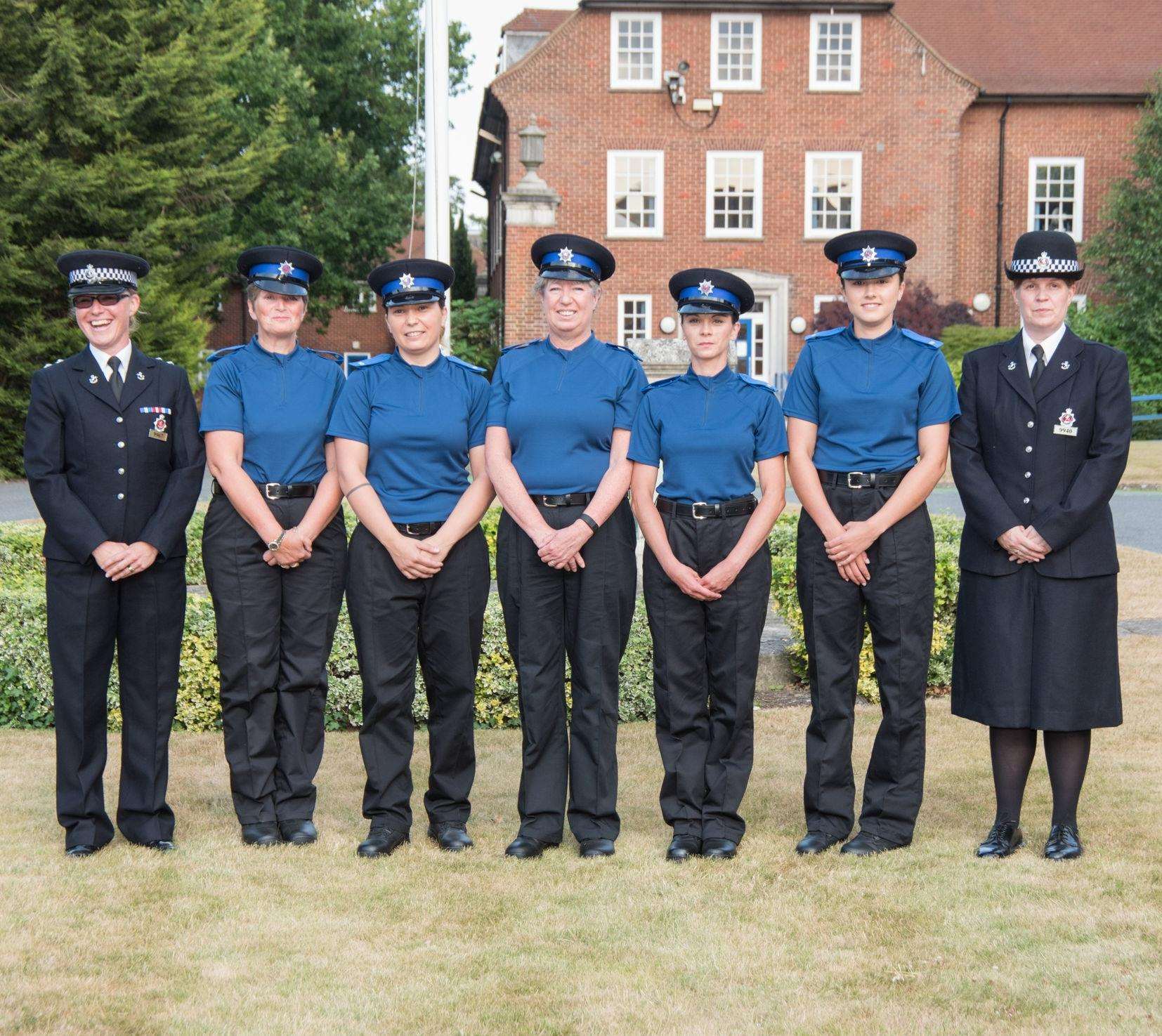 Maidstone's CPVs with Citizens in Policing Inspector Jody Gagan-Cook and Specials coordinator PC Sarah Prudhomme (3019168)